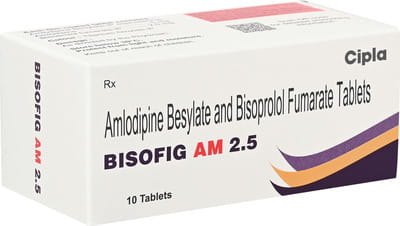 Bisofig Am 2.5mg Strip Of 10 Tablets