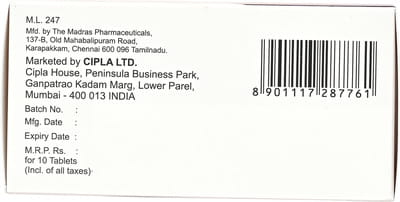 Bisofig Am 2.5mg Strip Of 10 Tablets