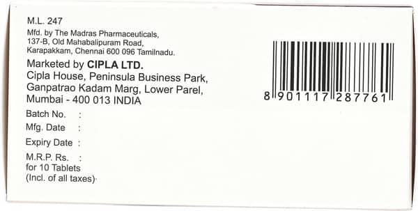 Bisofig Am 2.5mg Strip Of 10 Tablets