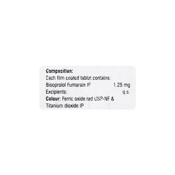 Bisopharm 1.25Mg Strip Of 10 Tablets