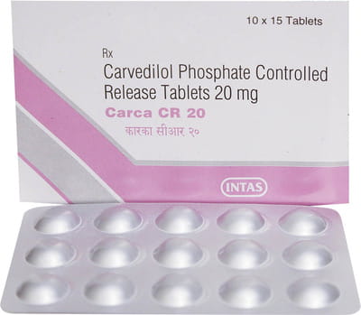 Carca Cr 20mg Strip Of 15 Tablets