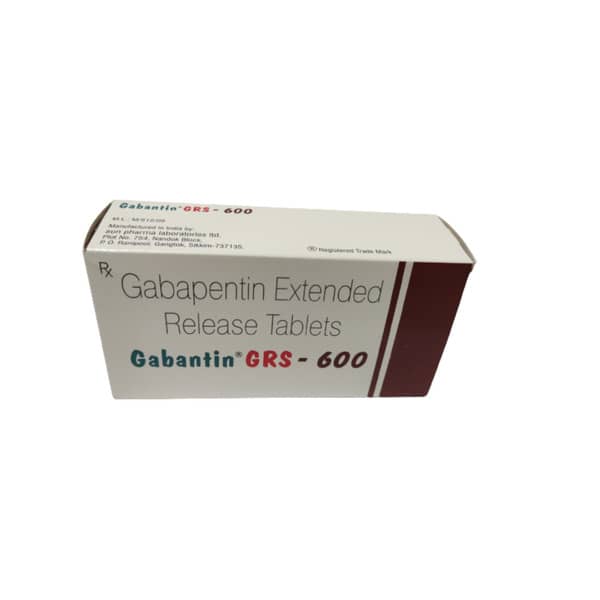 Gabantin Grs 600mg Strip Of 10 Tablets