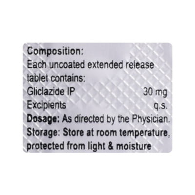 Xzid 30mg Xr Strip Of 10 Tablets