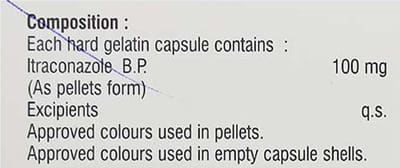 Itsbest 100mg Strip Of 10 Capsules