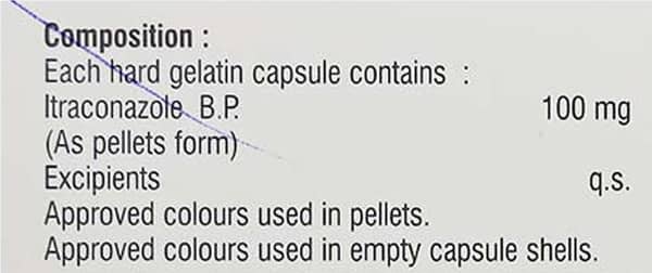 Itsbest 100mg Strip Of 10 Capsules