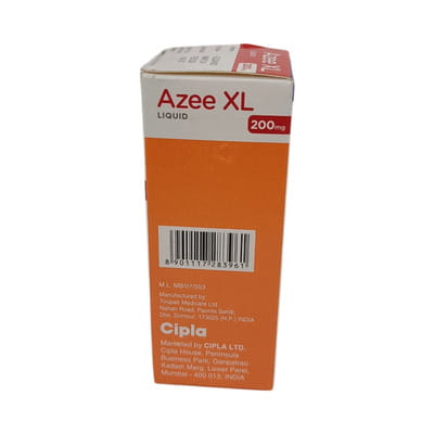 Azee Xl 200mg Peppermint And Orange Flavour Bottle Of 30ml Oral Liquid