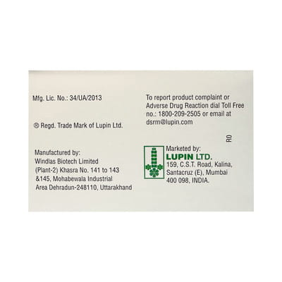 Tamlocept Z Strip Of 10 Capsules