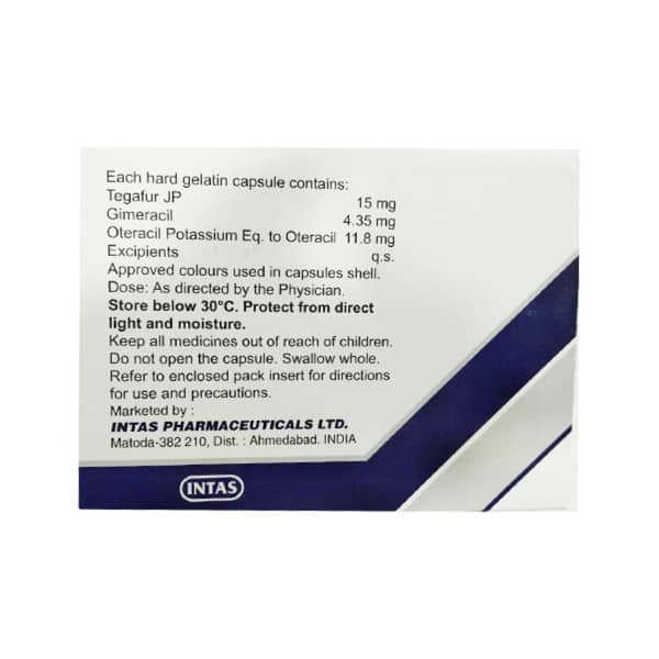 S One Trio 15Mg Strip Of 7 Capsules
