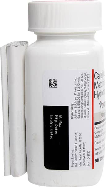 Vokanamet 50/500mg Bottle Of 60 Tablets