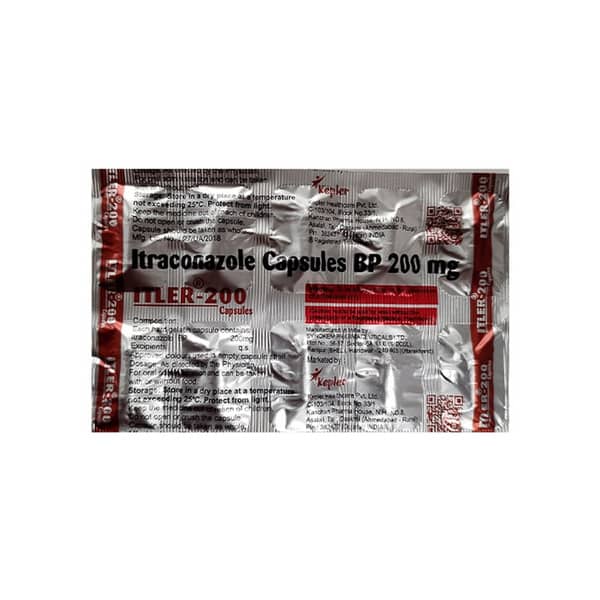 Itler 200mg Strip Of 10 Capsules