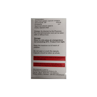 Itler 200mg Strip Of 10 Capsules