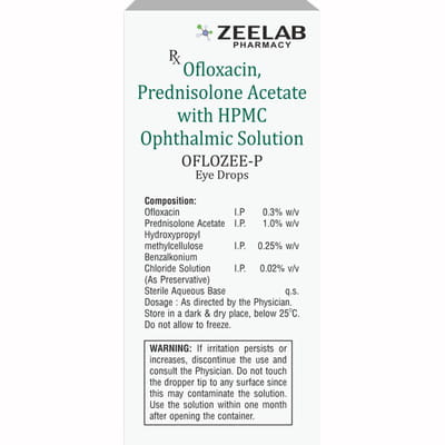 Oflozee P Bottle Of 5ml Eye Drops