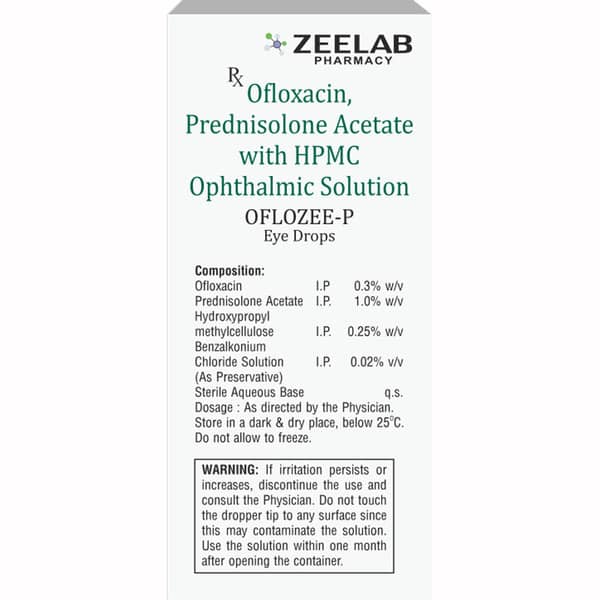 Oflozee P Bottle Of 5ml Eye Drops