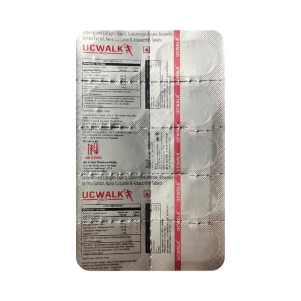 Ucwalk Strip Of 10 Tablets