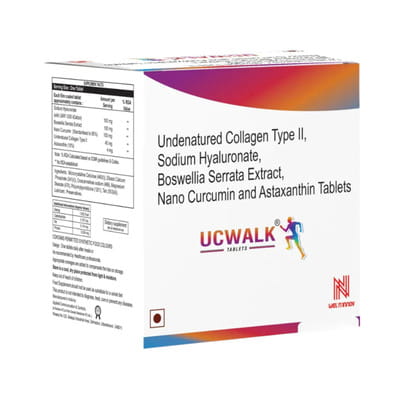 Ucwalk Strip Of 10 Tablets