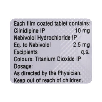 Nebistar Ln 2.5mg Strip Of 10 Tablets