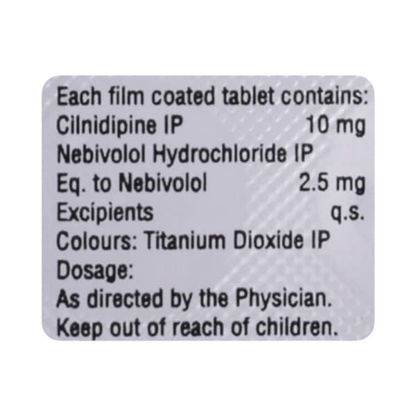 Nebistar Ln 2.5mg Strip Of 10 Tablets