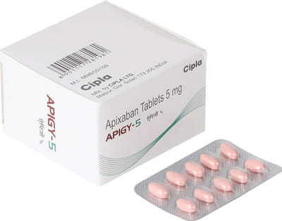 Apigy 5mg Strip Of 10 Tablets