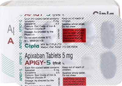 Apigy 5mg Strip Of 10 Tablets