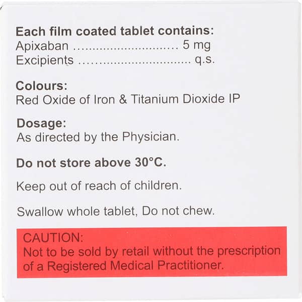 Apigy 5Mg Strip Of 10 Tablets