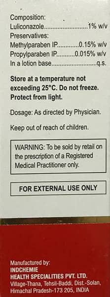 Lilituf 1% Bottle Of 30ml Lotion