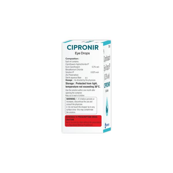 Cipronir 0.3% Bottle Of 10ml Eye Drops