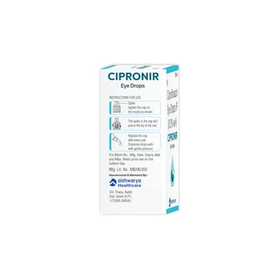 Cipronir 0.3% Bottle Of 10ml Eye Drops