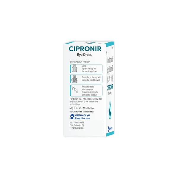 Cipronir 0.3% Bottle Of 10ml Eye Drops