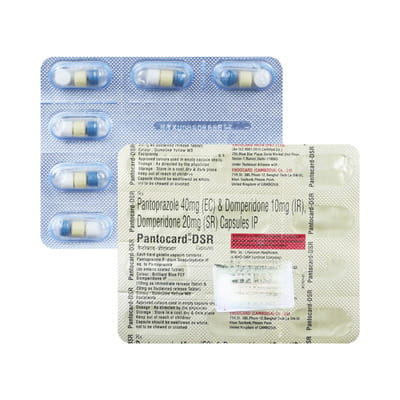 Pantocard Dsr 30/40mg Strip Of 15 Capsules