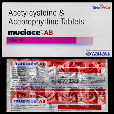 Muciace Ab Strip Of 10 Tablets