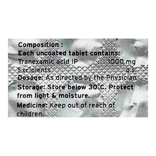 Tranostat 1Gm Strip Of 10 Tablets