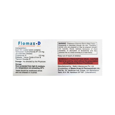 Flomax D Strip Of 10 Tablets