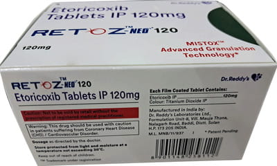Retoz Neo 120mg Strip Of 10 Tablets