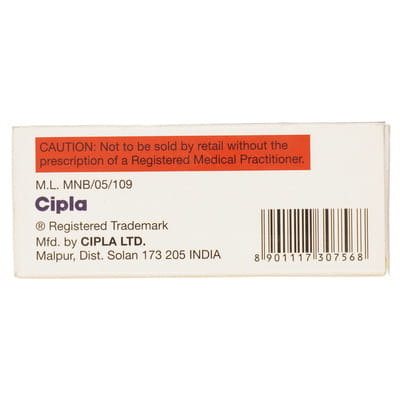 Empacip 10mg Strip Of 10 Tablets