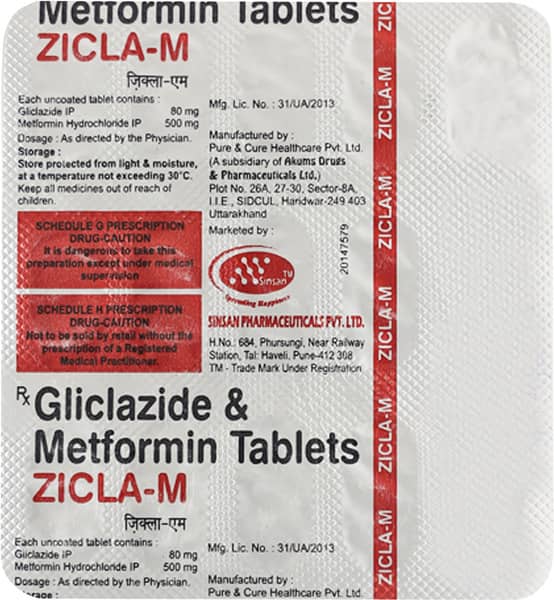 Zicla M Strip Of 15 Tablets