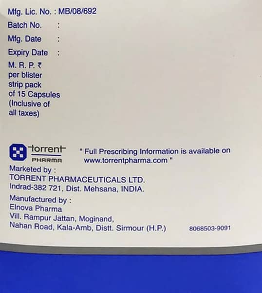 Scancal Ct Max Strip Of 10 Capsules