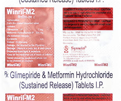Winril M 2mg Strip Of 10 Tablets
