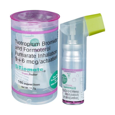 Tiomate Hfa 180md Box Of 11.7gm Transhaler