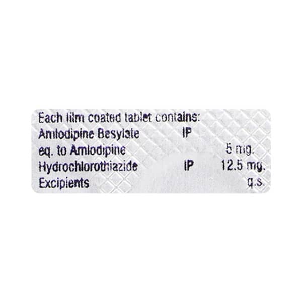 Amleod H 5/12.5mg Strip Of 10 Tablets