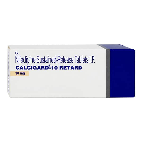 Calcigard Retard 10Mg Strip Of 15 Tablets