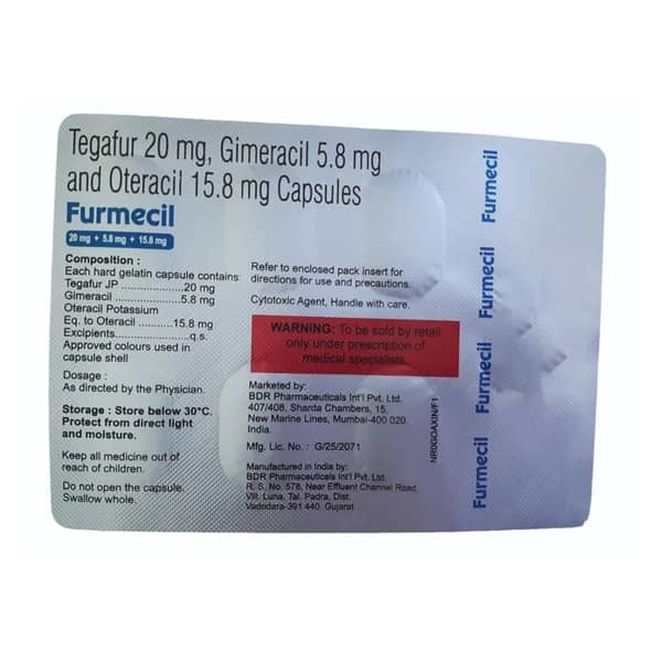 Furmecil 20Mg Strip Of 7 Capsules
