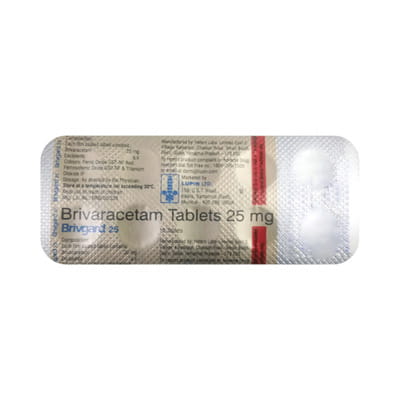 Brivgard 25mg Strip Of 10 Tablets