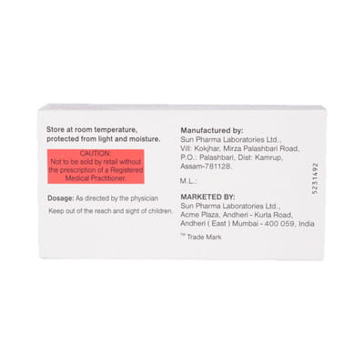 Sitared 100mg Strip Of 10 Tablets