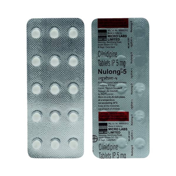 Nulong 5mg Strip Of 15 Tabets
