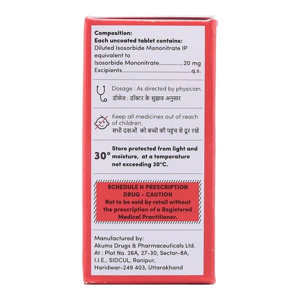 Ismoaid 20Mg Strip Of 30 Tablets