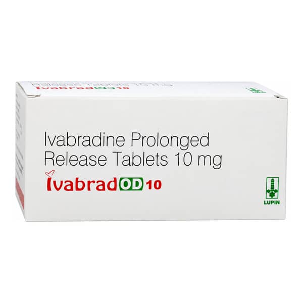 Ivabrad Od 10Mg Strip Of 10 Tablets