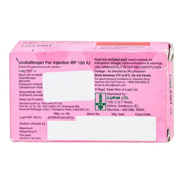 Lupi Fsh 150Iu Ampoule Of 2Ml Powder For Injection