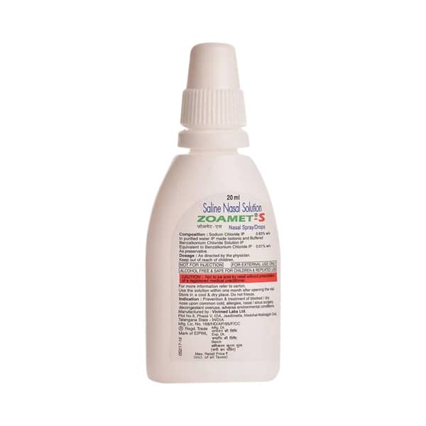Zoamet S 0.65 % Nasal Drops/Pray 20ml