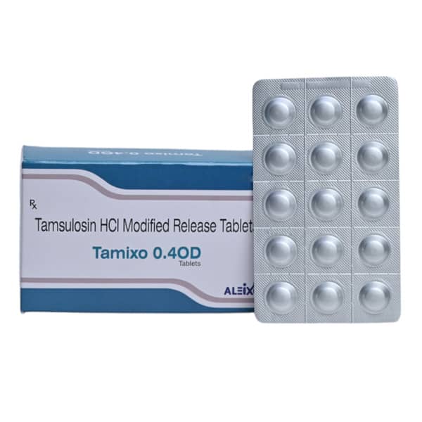Tamixo 0.4mg Od Strip Of 15 Tablets