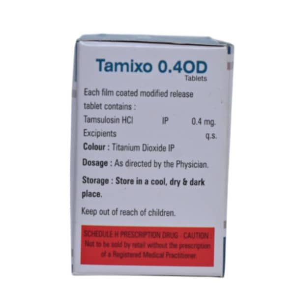 Tamixo 0.4mg Od Strip Of 15 Tablets